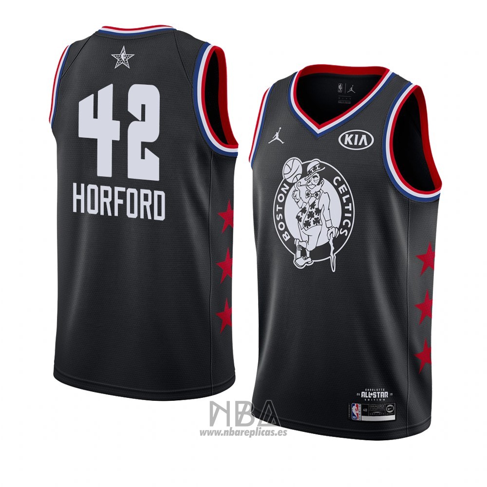 Camiseta All Star 2019 Boston Celtics Al Horford NO 42 Negro